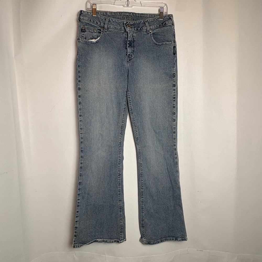 Silver Jeans Suki Mid Rise Bootcut‎ Blue Denim Jeans Medium Wash Womens Size 32